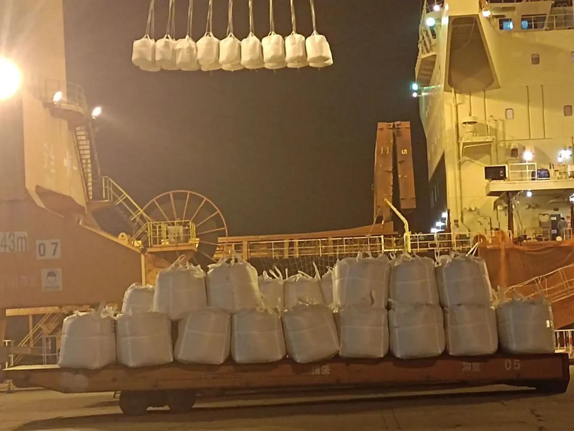 Chemplus 500MT Granular Ammonium Sulphate Capro grade to Durban, South Africa.