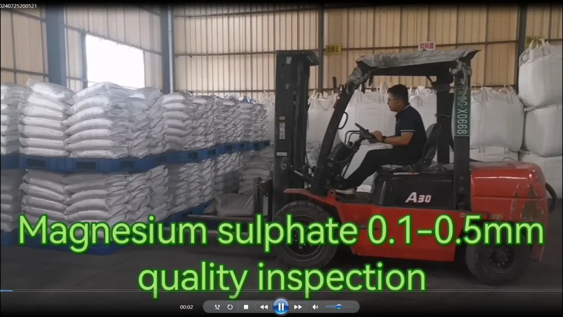Magnesium Sulphate Quality Inspection Before Delivery