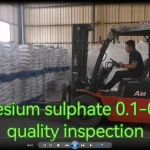 Magnesium Sulphate Quality Inspection Before Delivery