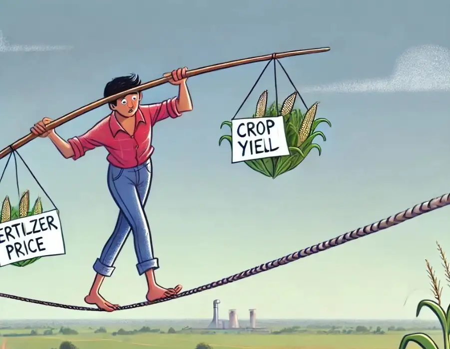 Will fertilizer price follow on grain price trend please?