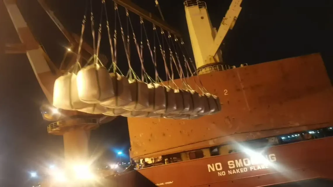 1000MT Granular Ammonium Sulphate to Latin America Market