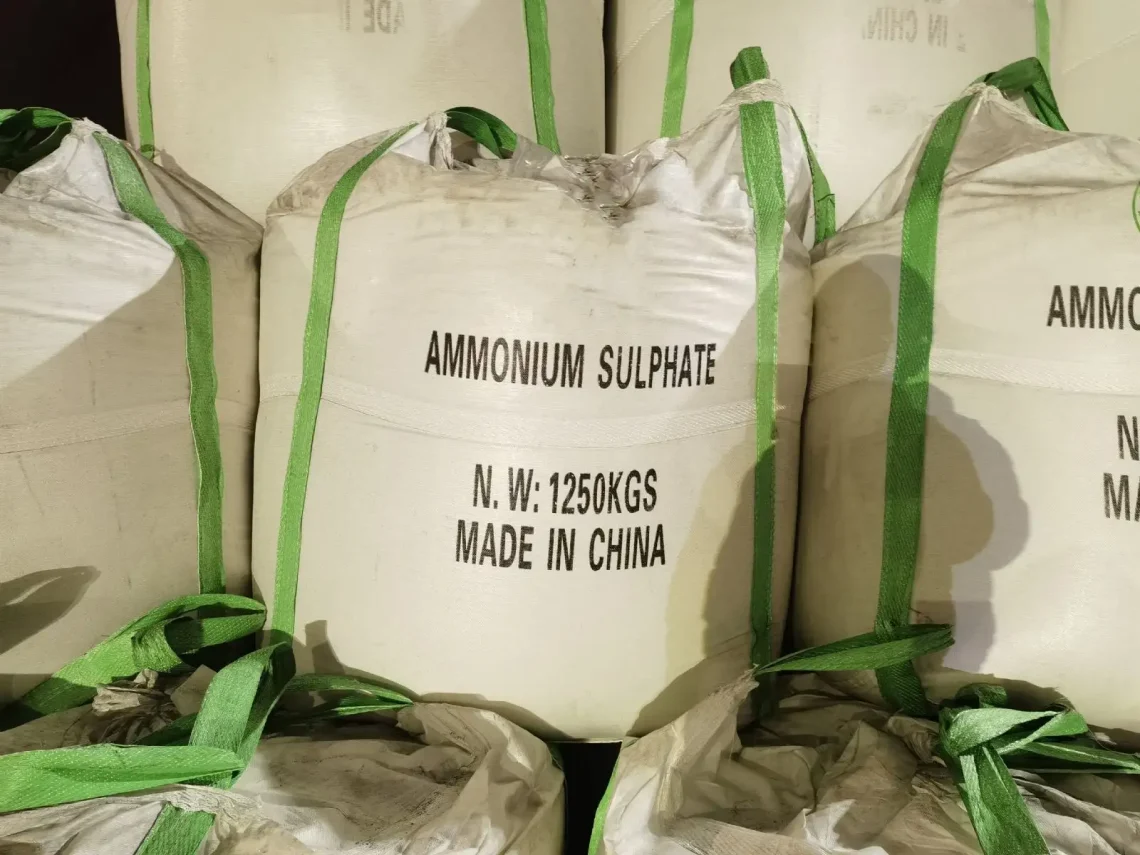 1000MT Crystalline Ammonium Sulphate to Tema Ghana
